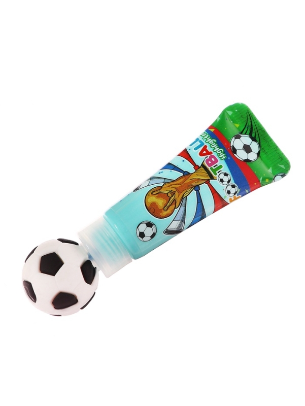 Маркер-текстовыделитель Футбольный мяч МИКС (штрихкод на штуке)