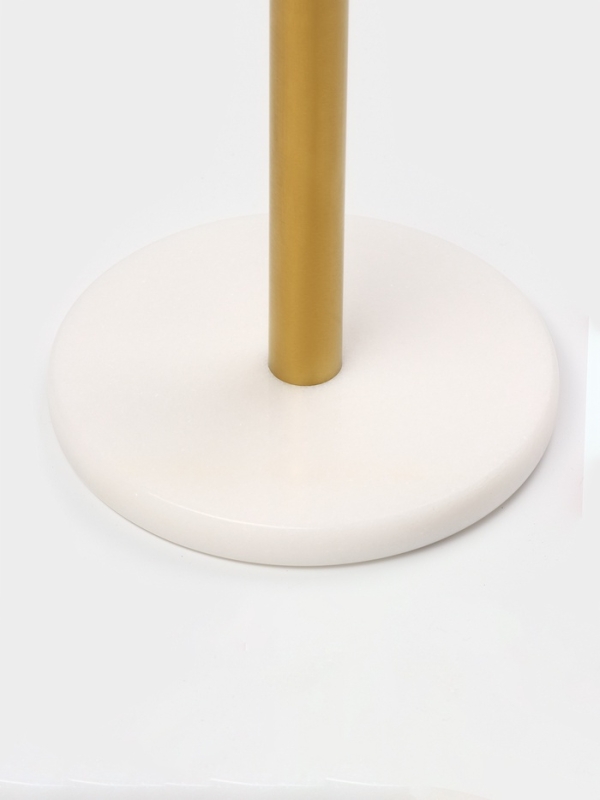 Держатель для бумажных полотенец "Marble" цвет белый, мрамор