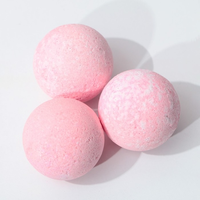 Подарочный набор косметики &laquo;Нежной!&raquo;, бомбочки для ванны 3 х 40 г, ЧИСТОЕ СЧАСТЬЕ