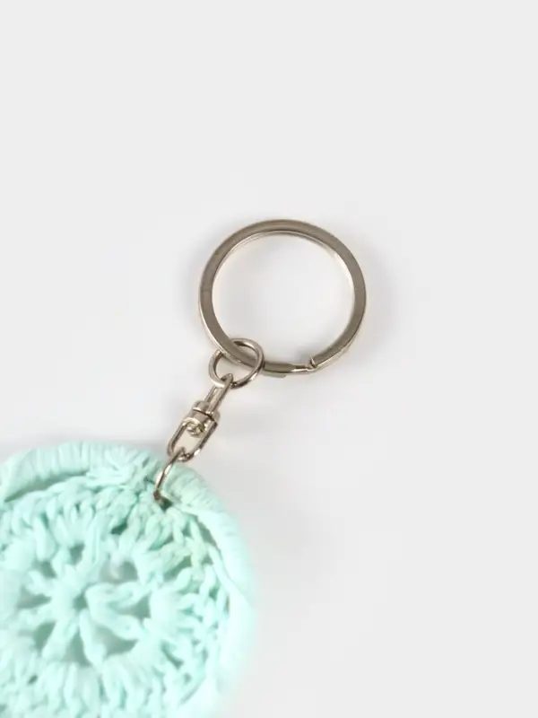 Брелок "Ловец снов" 19 см, цв. голубой