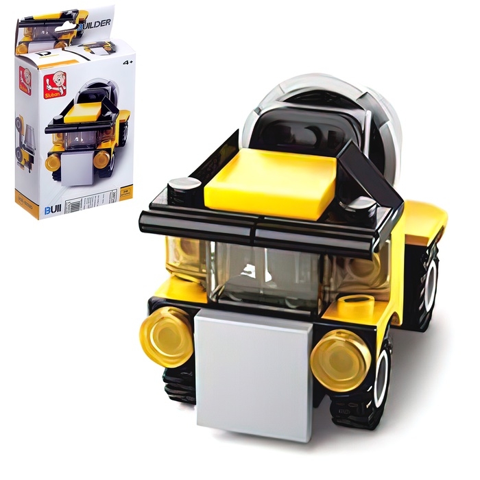 Конструктор "Строительная техника", 38 деталей