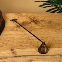 Гаситель для свечей &laquo;Слоник&raquo;, 23 см, латунь