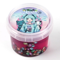 Слайм &laquo;Стекло&raquo;, Сиреневый, 90 г, с декоративным наполнителем