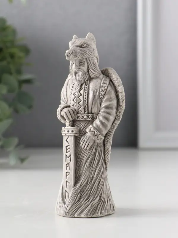 Фигура славянский бог &laquo;Семаргл&raquo;, 11.5&times;5&times;4 см, серая