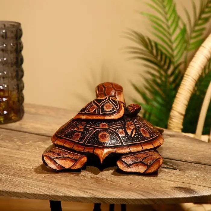 Сувенир "Черепаха" албезия 30х20х6 см