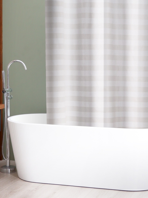 Штора для ванной "Моно", 180х180 см, PEVA