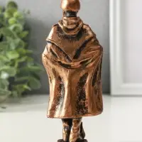 Фигура "Солдат" размер 15х6х3 см, гипс , винтажная бронза