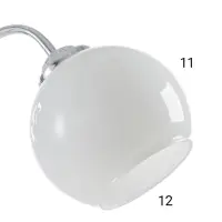 Бра &laquo;Пион&raquo; 1&times;60 Вт, E27, 14&times;14&times;25 см