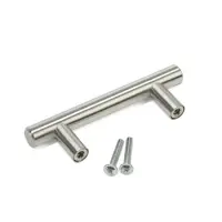 Ручка рейлинг ТУНДРА, нерж. сталь, d=12 мм, м/о 64 мм, цвет никель, фасовка 50