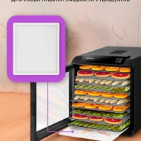 Сушилка для овощей и фруктов электрическая КТ-4949 - 600 Вт