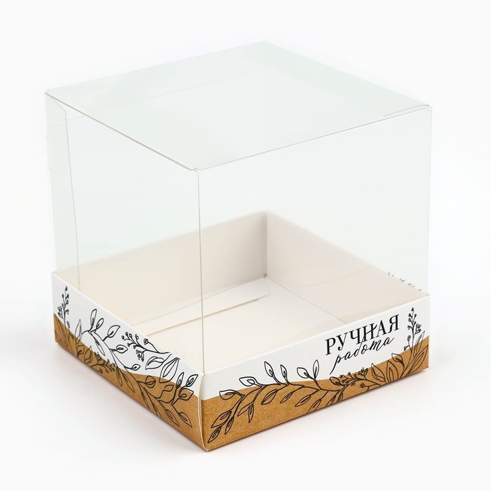 Коробка для кондитерских изделий &laquo;Эко&raquo;, 10 х 10 х 10 см