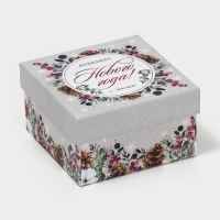 Набор подарочных коробок 10 в 1 &laquo;С Новым годом&raquo;, 10 х 10 х 6 ‒ 28 х 28 х 15 см, Новый год