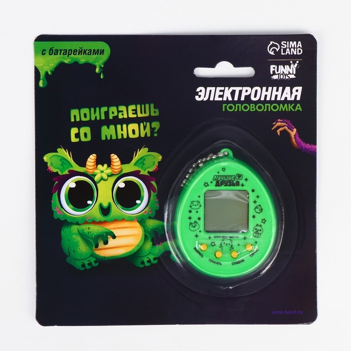 Электронная игра &laquo;Поиграешь со мной?&raquo;,168 персонажей, на блистере, МИКС