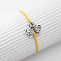 Браслет &laquo;Вдохновение&raquo; будь лучшим, цвет жёлтый, d=6 см