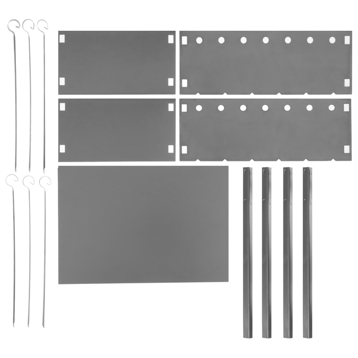 Мангал Maclay &laquo;Искорка&raquo;, 6 шампуров, 35х24х35 см