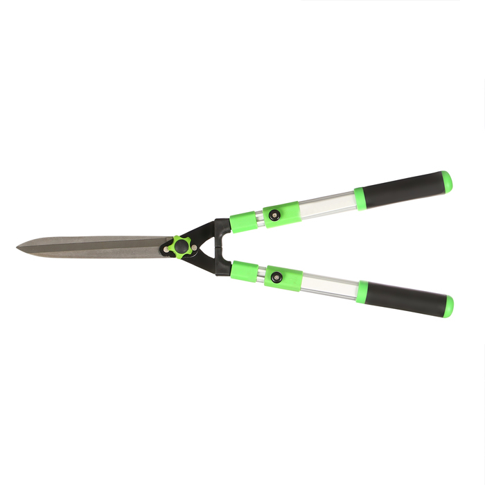 Кусторез, 31&minus;44,5" (79&minus;113 см), телескопический, с металлическими ручками , Greengo