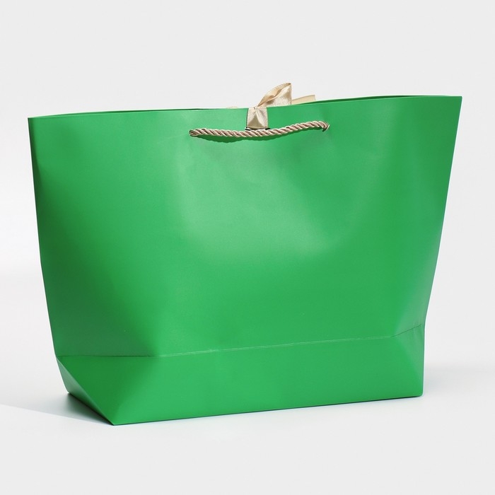 Пакет подарочный новогодний &laquo;Happines&raquo;, 30 х 27.5 х 12 см, Новый год