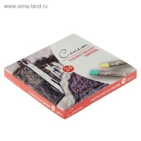 Пастель сухая ЗХК "Сонет", 24 цвета, Soft, D-8 мм/L-60 мм, круглое сечение, художественная, 7141224