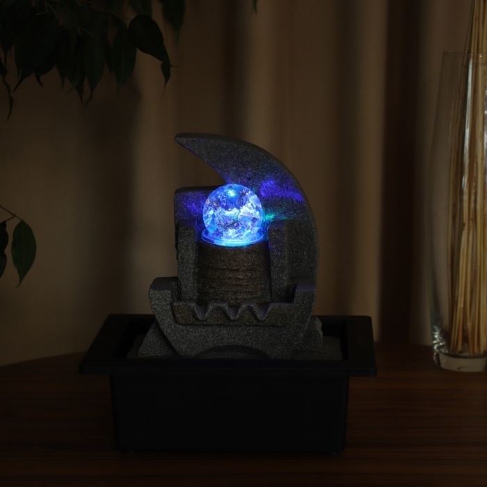 Фонтан "Куртэн" 23х23 см (с подсветкой)