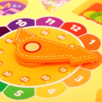 Развивающая игра &laquo;Часы-сортёр&raquo;, 10 заданий, 3+