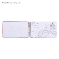 Альбом с наклейками и трафаретами &laquo;Волшебные пони&raquo;, 72 стр.