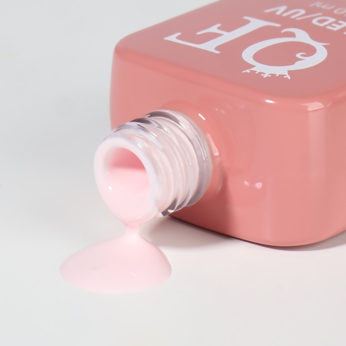 Гель лак для ногтей &laquo;SIMPLE&raquo;, 3-х фазный, 10 мл, LED/UV, цвет розовый (127)