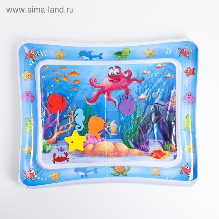 Акваковрик развивающий прямоугольный &laquo;Осьминог&raquo;