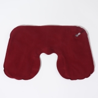 Подушка для шеи дорожная, надувная, 42 &times; 27 см, цвет МИКС