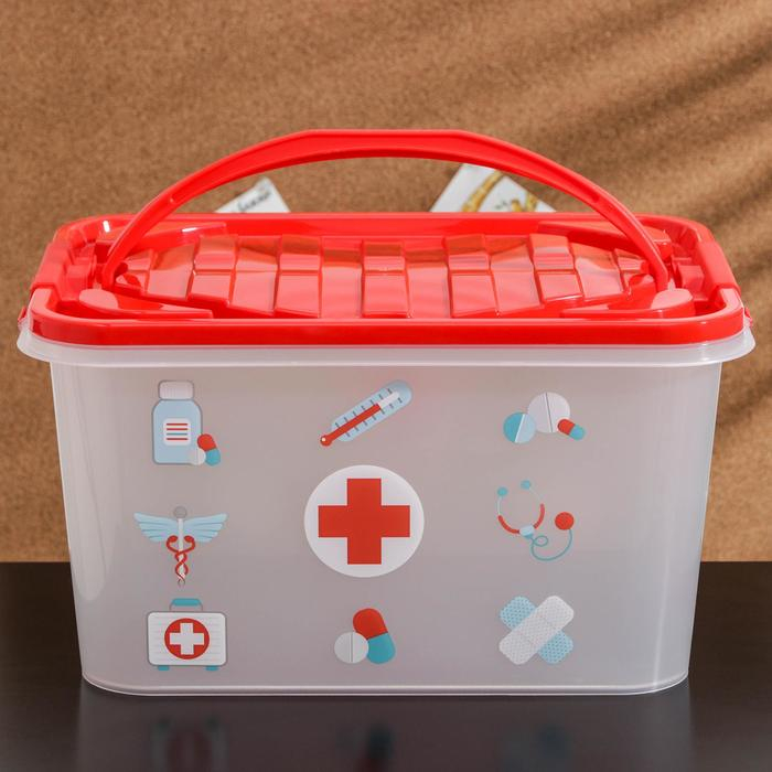 Аптечка &laquo;Доктор+&raquo;, 15 л, прямоугольная