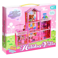 Дом для кукол &laquo;Коттедж&raquo; с куклами и аксессуарами