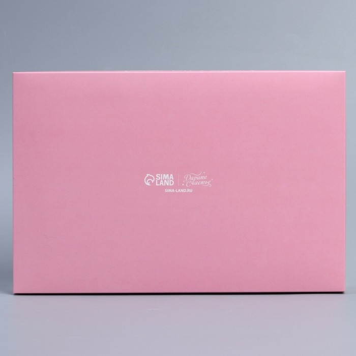 Коробка кондитерская для муссовых пирожных &laquo;Сердечки&raquo;, 27 х 17.8 х 6.5 см