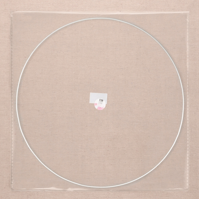 Основа для макраме &laquo;Круг&raquo;, металлическая, d = 50/50,8 см, цвет белый