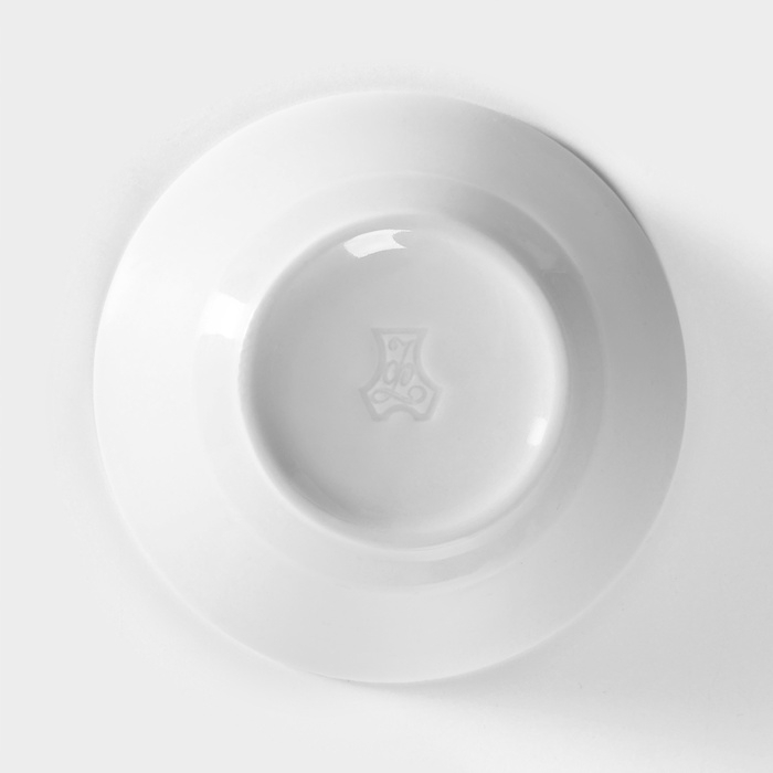 Пиала фарфоровая &laquo;Бельё&raquo;, 200 мл, d=11,2 см, цвет белый