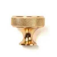 Ручка-кнопка CAPPIO PK323, d=30 мм, цвет золото