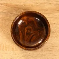 Чаша "Стебель" 12х12х5 см, дерево шишам