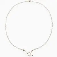 Кулон на цепочке &laquo;Молекула 01&raquo;, цвет золото