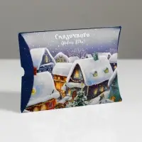 Коробка новогодняя складная фигурная &laquo;Волшебного праздника&raquo;, 26 х 19 х 4 см, Новый год