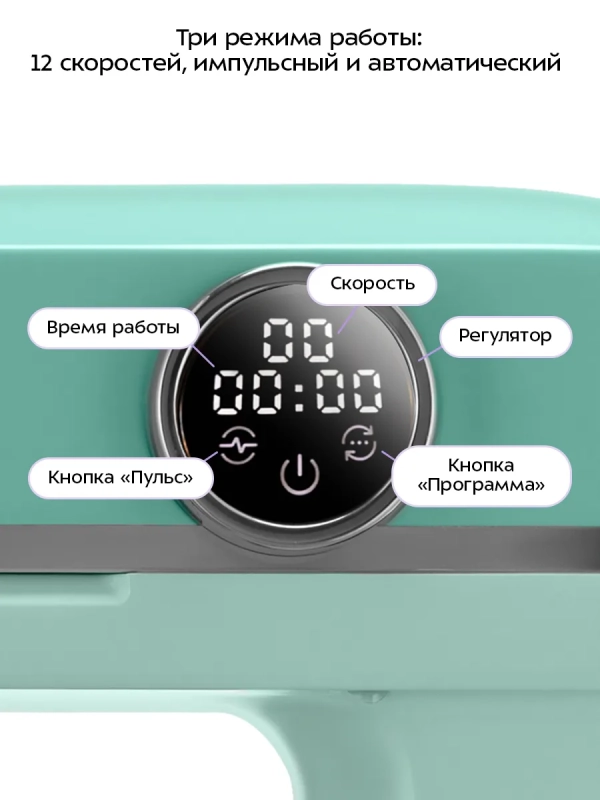 Цельнометаллический планетарный миксер с чашей КТ-4413