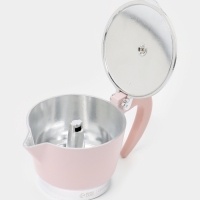 Кофеварка гейзерная "Облако" на 3 чашки, цвет розовый