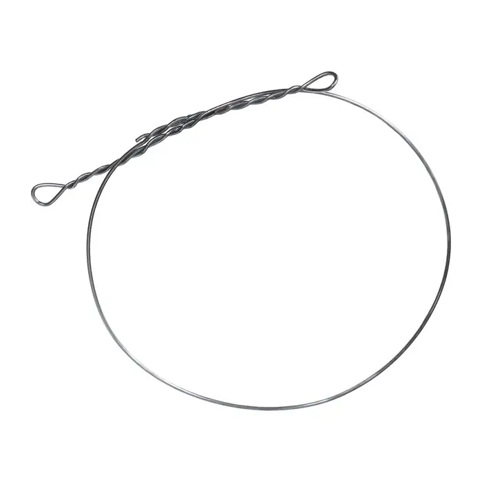 Поводок &laquo;Струна&raquo;, диаметр 0.45 мм, тест 20 кг, 20 см, 5 шт.