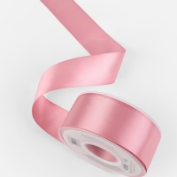 Лента атласная двухсторонняя №158 38мм*25&plusmn;1м сакура TR