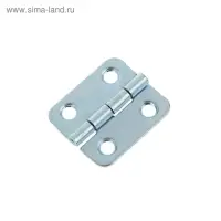 Петля карточная, ПК 22х24 мм, покрытие цинк , 300 шт