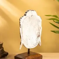 Сувенир &laquo;Голова Будды&raquo;, 10&times;16&times;27 см, дерево, белый