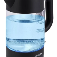 Чайник HYK-G7707 1,7л 2200Вт графит (стекло)