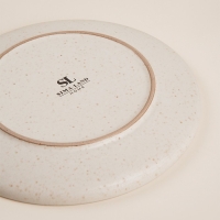 Тарелка керамическая SL Home &laquo;Райяс&raquo;, d=21 см, цвет бежевый