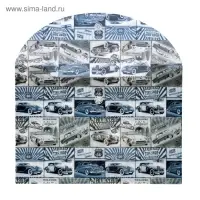 Папка-конверт на кнопке, А5, 180 мкм, МИКС