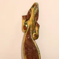 Панно настенное "Геккон" 14х1х100 см