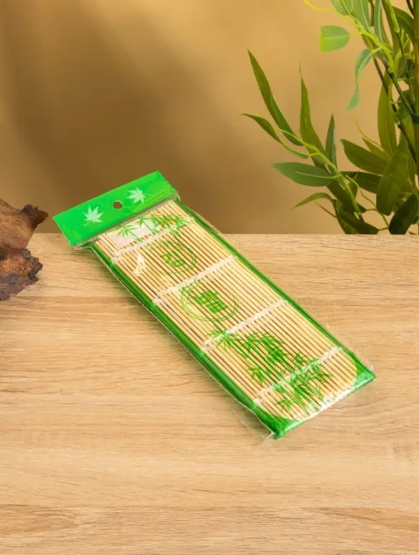 Циновка бамбуковая для роллов 24х24 см