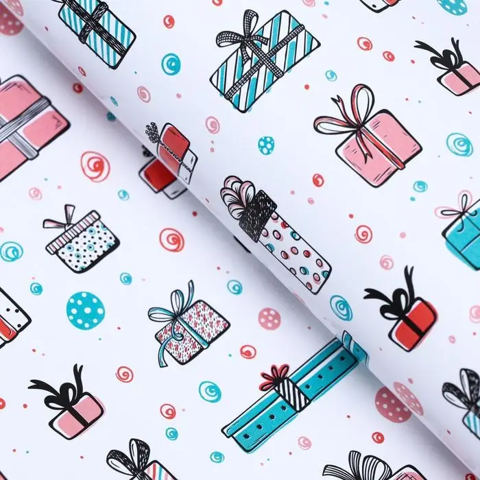 Бумага глянцевая &laquo;Подарок&raquo;, 40&times;60 см