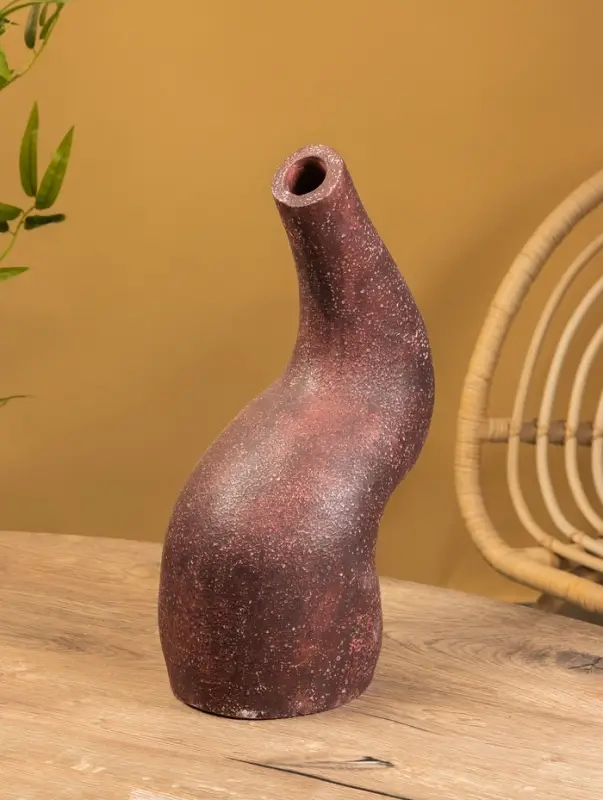 Ваза терракота "Рог" 25х20х45 см